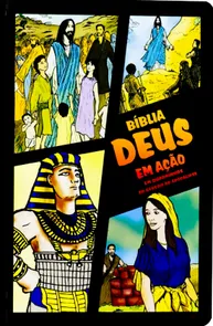 Bíblia Deus Em Ação -  Faraó - Em Quadrinhos Do Gênesis Ao Apocalipse