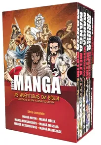 Box Série Mangá - Série Completa - As Aventuras Da Bíblia Contadas De Uma Forma Inovadora (6 Livros)