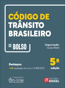 Código de Trânsito Brasileiro - 5ª Edição (2024)