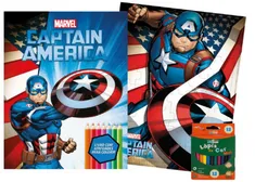 Kit Diversão Marvel - Capitão América