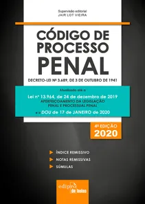Código De Processo Penal 2020 - Míni - 4ºED.