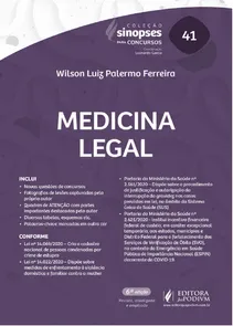 Sinopses Para Concursos - Volume 41 - Medicina Legal - 6ª Edição (2021)