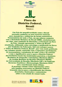 Flora Do Distrito Federal, Brasil - Volume 5