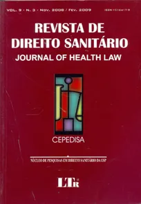 Revista de Direito Sanitário - Volume 09 - Nº 03