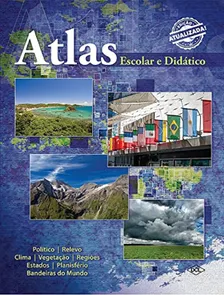 Atlas Escolar e Didático - Capa Dura