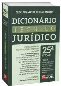 Dicionário Técnico Jurídico - 25ª Edição (2022)