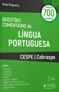 Questões Comentadas De Língua Portuguesa CESPE/CEBRASPE  - 7ª Edição (2022)